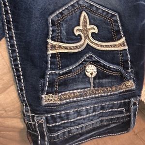 Women’s rock revival boot cut jeans